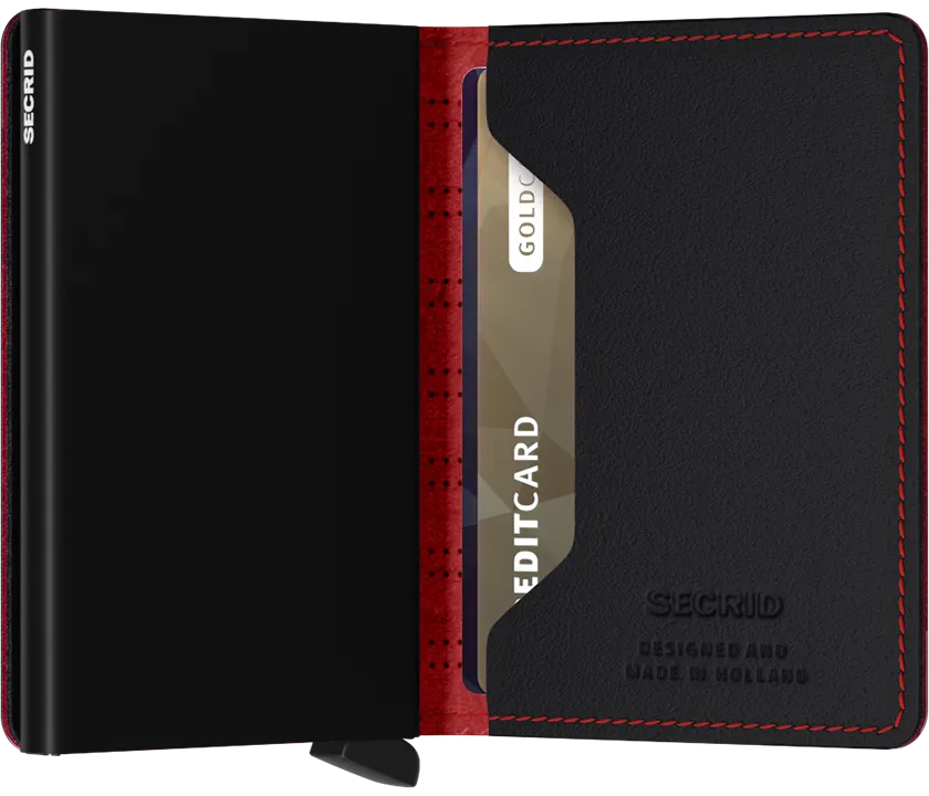 Slimwallet Fuel Black-Red