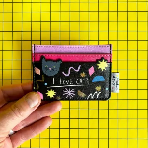 Small Talk 'I Love Cats' Cardholder