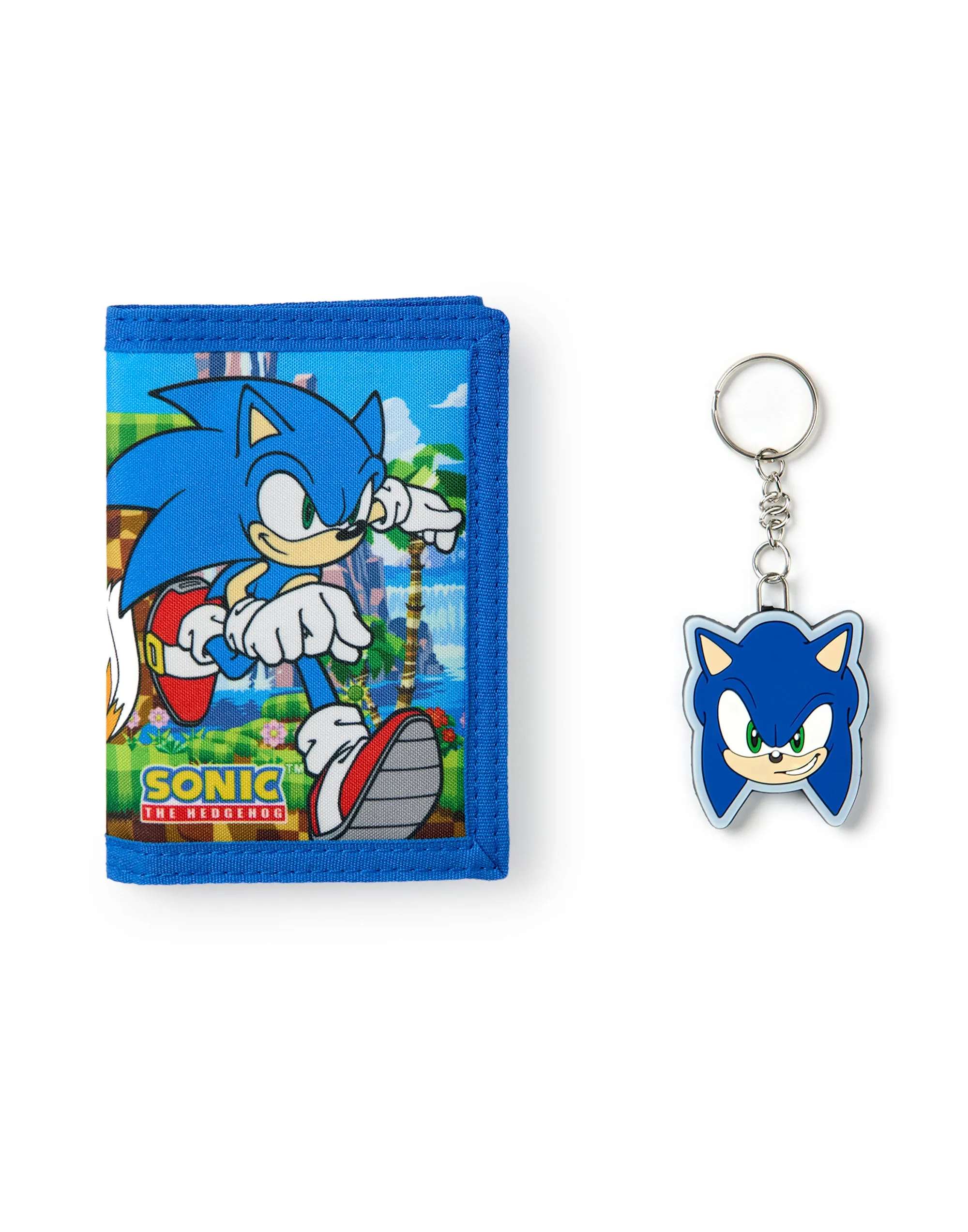 Sonic the Hedgehog Boys Blue Wallet