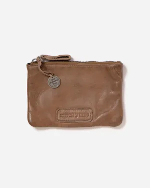 STITCH AND HIDE - Melbourne Pouch Taupe