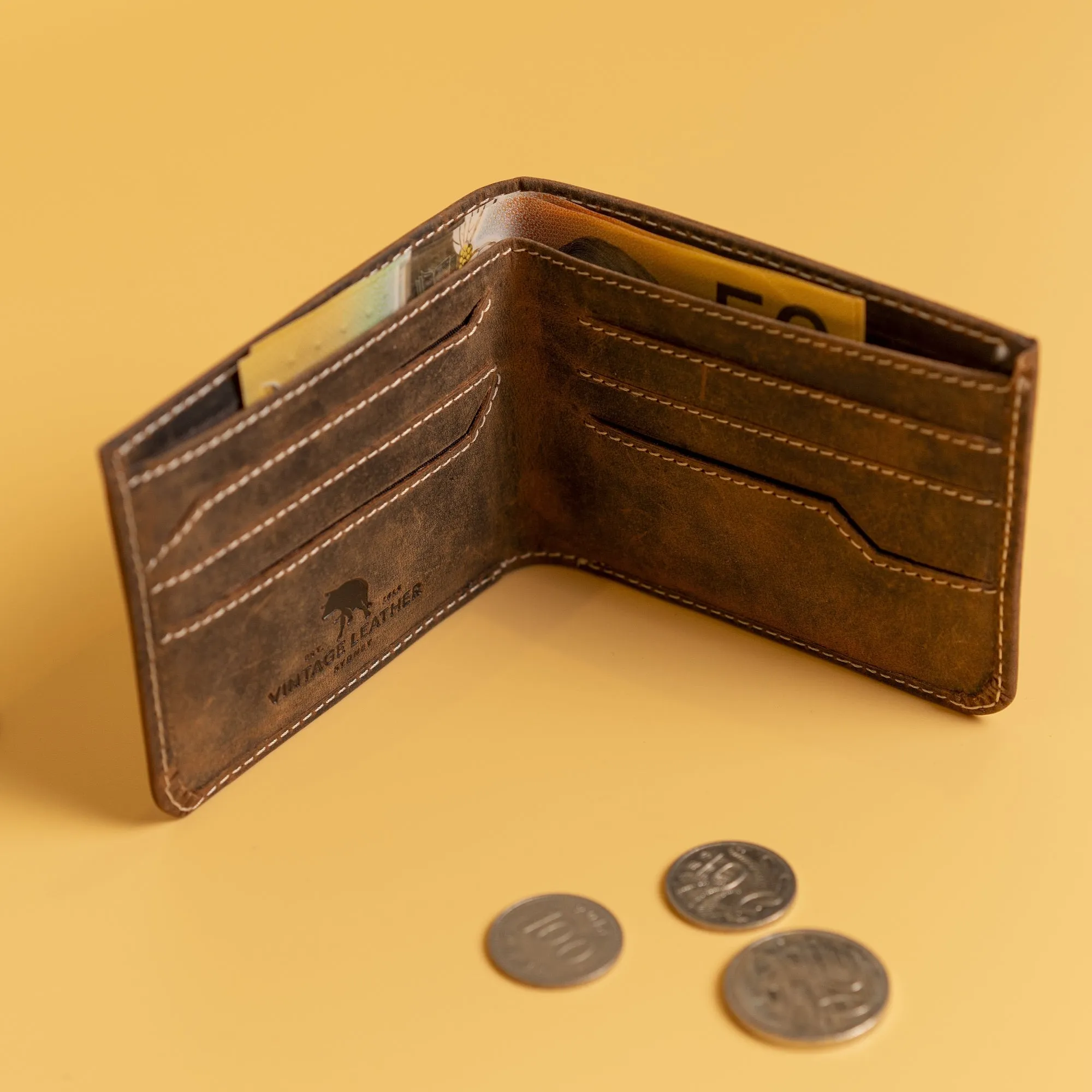 The Darro Wallet | Mens Slim Leather Wallet