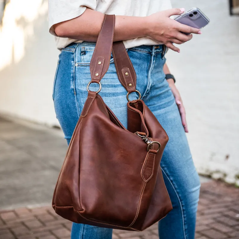 The Josephine Fine Leather Shoulder Bag