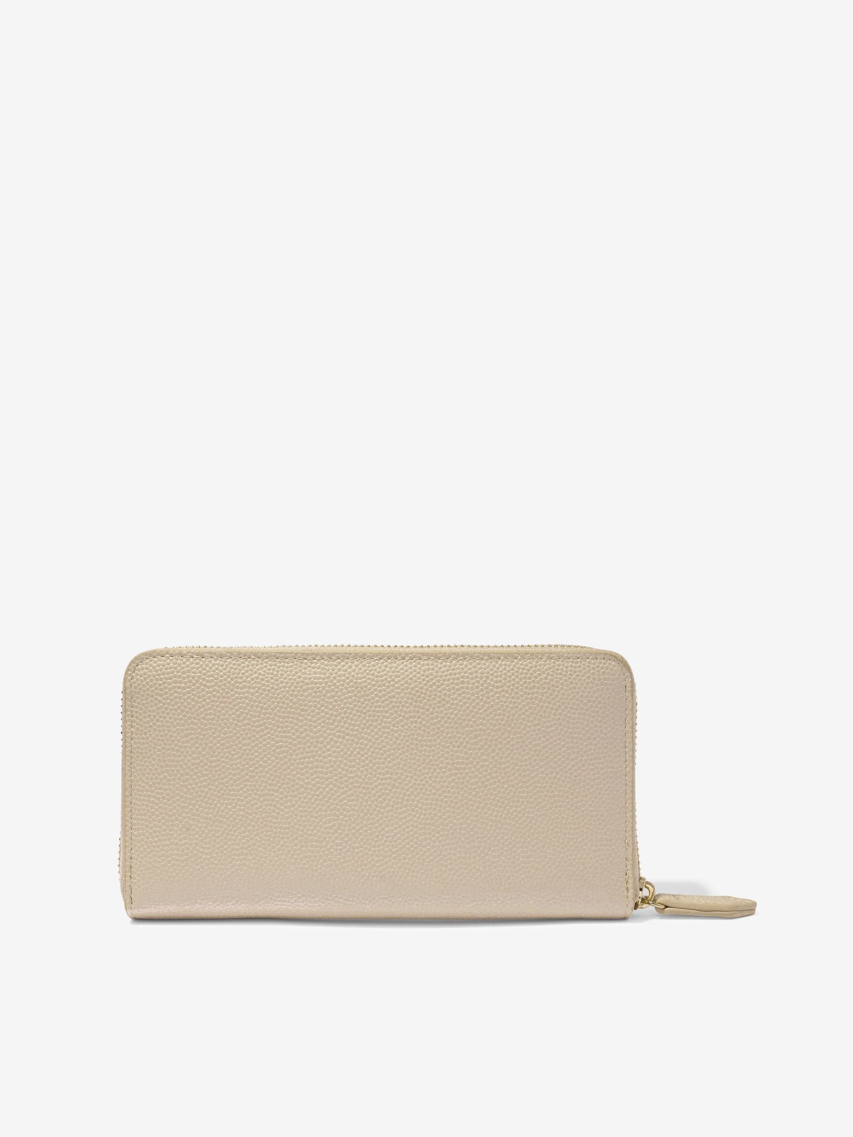 Valentino Girls Divina Zip Around Wallet in Beige (14.5cm)