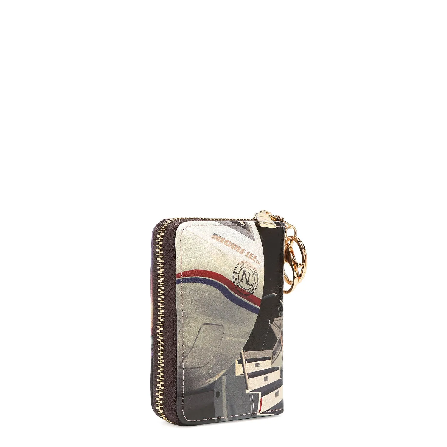 ZIP ACCORDION CARD HOLDER