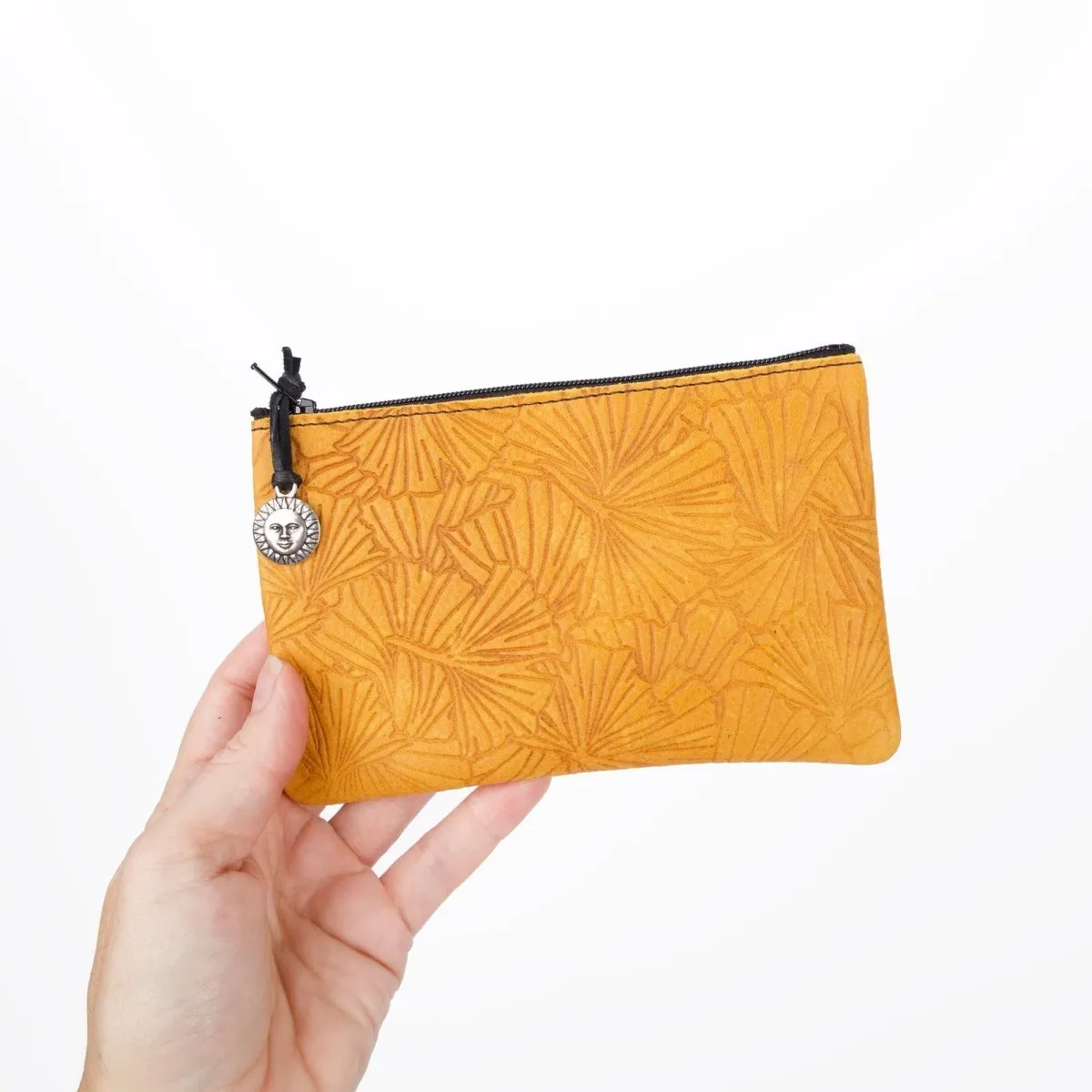 Zipper Pouch, Ginkgo Adventure